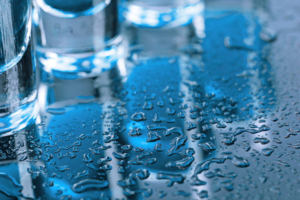 Water on the floor
